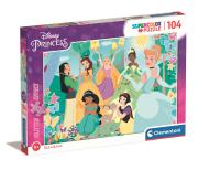 Opakowanie Puzzle 104 Brokat Princess
