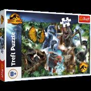 Opakowanie Puzzle 300 Ulubione dinozaury Universal Jurassic World 23013