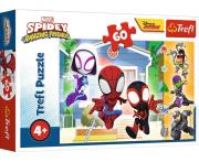 Opakowanie Puzzle 60 W świecie Spidey'a TREFL