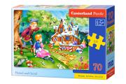 Opakowanie Puzzle 70 Hansel and Gretel CASTOR