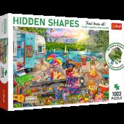 Puzzle Hidden Shapes Wycieczka kamperem 10677. Wydawca: Trefl PAP. Dadada.pl Opakowanie Puzzle Hidden Shapes Wycieczka kamperem 10677