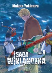 Saga winlandzka Tom 9. Autor: Yukimura Makoto. Dadada.pl Okładka książki Saga winlandzka Tom 9