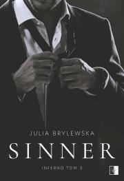 Sinner. Autor: Julia Brylewska. Dadada.pl Okładka książki Sinner
