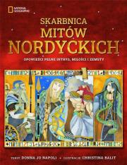 Skarbnica mitów nordyckich tw.. Autor: Napoli Donna Jo. Dadada.pl Okładka książki Skarbnica mitów nordyckich tw.