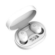 Opakowanie SOMOSTEL SŁUCHAWKI BLUETOOTH EARBUDS, OBSŁUGA DOTYKOWA, ETUI POWER BANK 300MAH-BIAŁE J18 TWS