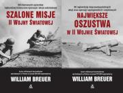 Szalone misje II Wojny Światowej / Największe oszustwa w II Wojnie Światowej. Autor: Breuer William. Dadada.pl Okładka książki Szalone misje II Wojny Światowej / Największe oszustwa w II Wojnie Światowej