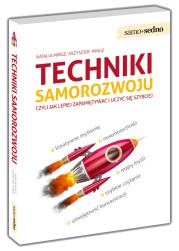Techniki samorozwoju. Autor: Natalia Minge, Krzysztof Minge. Dadada.pl Okładka książki Techniki samorozwoju