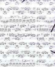 Opakowanie Teczka A4 biała w nuty