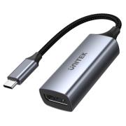 UNITEK ADAPTER USB-C - DP 1.2 4K@60HZ, ALU, 15CM. Wydawca: Unitek. Dadada.pl Opakowanie UNITEK ADAPTER USB-C - DP 1.2 4K@60HZ, ALU, 15CM