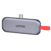 UNITEK HUB USB-C HDMI 2.0, MINIJACK, PD 100W, 10 G. Wydawca: Unitek. Dadada.pl Opakowanie UNITEK HUB USB-C HDMI 2.0, MINIJACK, PD 100W, 10 G