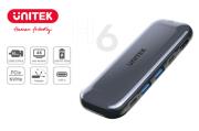 UNITEK HUB USB-C STORAGE M.2, HDMI, USB-C PD 100W,. Wydawca: Unitek. Dadada.pl Opakowanie UNITEK HUB USB-C STORAGE M.2, HDMI, USB-C PD 100W,