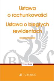 Okładka książki Ustawa o rachunkowości oraz ustawa o biegłych rewidentach