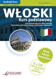 Włoski Kurs podstawowy + CD. Autor: Opracowanie zbiorowe. Dadada.pl Okładka książki Włoski Kurs podstawowy + CD