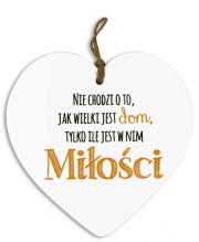 Opakowanie Zawieszka Serce 10-Ile miłości