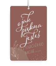 Opakowanie Zawieszka zapachowa - O jak piękna jesteś