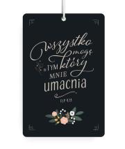 Opakowanie Zawieszka zapachowa - Wszystko mogę