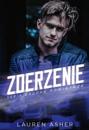 Zderzenie. Autor: Asher Lauren. Dadada.pl Okładka książki Zderzenie