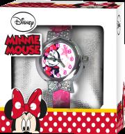 Opakowanie Zegarek analogowy Minnie w pudełku prezentowym WD21197