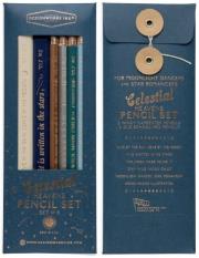 Zestaw ołówków Celestial Heavens. Wydawca: Designworks Ink. Dadada.pl Opakowanie Zestaw ołówków Celestial Heavens