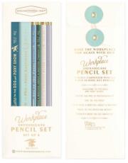 Zestaw ołówków Workplace Shenanigans. Wydawca: Designworks Ink. Dadada.pl Opakowanie Zestaw ołówków Workplace Shenanigans