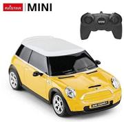 Opakowanie 1:24 Mini Cooper S zółty/czerwony