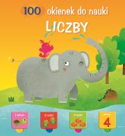 Okładka książki 100 okienek. Liczby