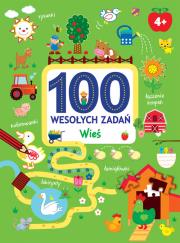Okładka książki 100 wesołych zadań. Wieś