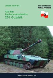 122 mm haubica samobieżna 2S1 Goździk. Autor: Szostek Leszek. Dadada.pl Okładka książki 122 mm haubica samobieżna 2S1 Goździk