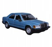 Opakowanie 1987 Mercedes-Benz 190E Blue 1:24 BBURAGO