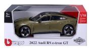 Opakowanie 2022 Audi RS E-Tron GT Green 1:18 BBURAGO