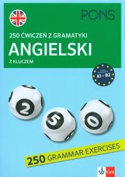 Okładka książki 250 ćwiczeń z angielskiego. Gramatyka w.3