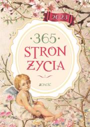 365 stron życia 2023. Autor: Hubert Wołącewicz. Dadada.pl Okładka książki 365 stron życia 2023