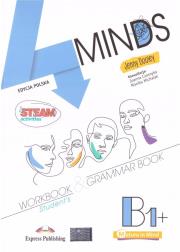 Okładka książki 4 Minds B1+ WB + DigiBook (kod)