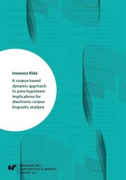 Okładka książki A corpus-based dynamic approach to para...