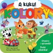 A kuku! Kolory. Autor: Jaye Garnett, Junissa Bianda. Dadada.pl Okładka książki A kuku! Kolory