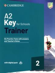 Okładka książki A2 Key for Schools Trainer 2 Trainer with Answers with Digital Pack