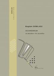 Accordarium na akordeon. Autor: Bogdan Dowlasz. Dadada.pl Okładka książki Accordarium na akordeon