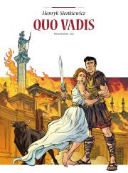Adaptacje literatury. Quo vadis. Autor: Patrice Buendia, Cafu, Marek Puszczewicz. Dadada.pl Okładka książki Adaptacje literatury. Quo vadis