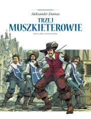 Adaptacje literatury. Trzej muszkieterowie. Autor: Aleksander Dumas (syn). Dadada.pl Okładka książki Adaptacje literatury. Trzej muszkieterowie