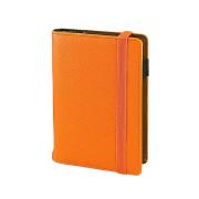 Opakowanie Adresownik skorowidz A6 na gumkę pomarańczowy A41B-60