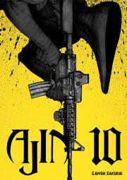 Ajin. Tom 10. Autor: Gamon Sakurai. Dadada.pl Okładka książki Ajin. Tom 10