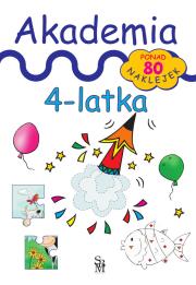 Akademia 4-latka w.2023. Autor: Śniarowska Julia. Dadada.pl Okładka książki Akademia 4-latka w.2023