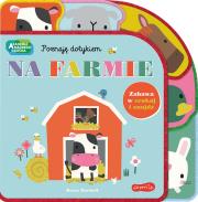 Akademia Mądrego Dziecka Na farmie. Autor: Rebecca Weerasekera, Machell Dawn, Katarzyna Grzyb. Dadada.pl Okładka książki Akademia Mądrego Dziecka Na farmie