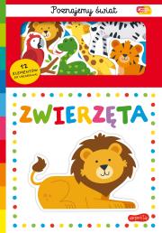 Okładka książki Akademia Mądrego Dziecka Poznajemy świat Zwierzęta