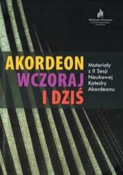 Okładka książki Akordeon wczoraj a dziś