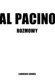 Al Pacino. Rozmowy. Autor: Grobel Lawrence. Dadada.pl Okładka książki Al Pacino. Rozmowy