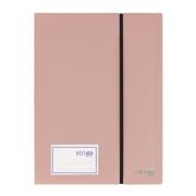 Opakowanie Album ofertowy A4 20 koszul z gumką róż STRIGO