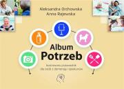 Okładka książki Album Potrzeb. Ilustrowany przewodnik