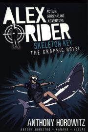 Alex Rider Skeleton Key. Autor: Anthony Horowitz. Dadada.pl Okładka książki Alex Rider Skeleton Key