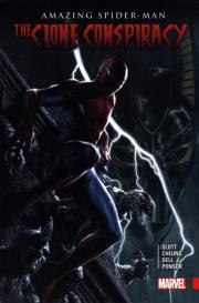 Amazing Spider-man: The Clone Conspiracy. Autor: Dan Slott. Dadada.pl Okładka książki Amazing Spider-man: The Clone Conspiracy